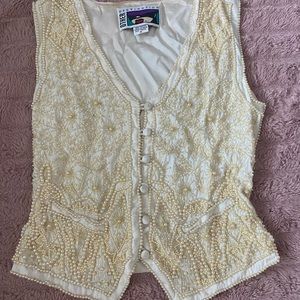 Vintage Destination Other Beaded Vest